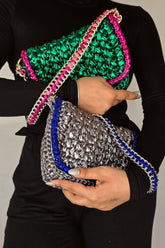 Quiche Pewter -Shoulder Bag